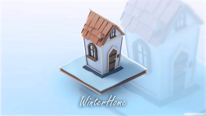 Small House on Snow