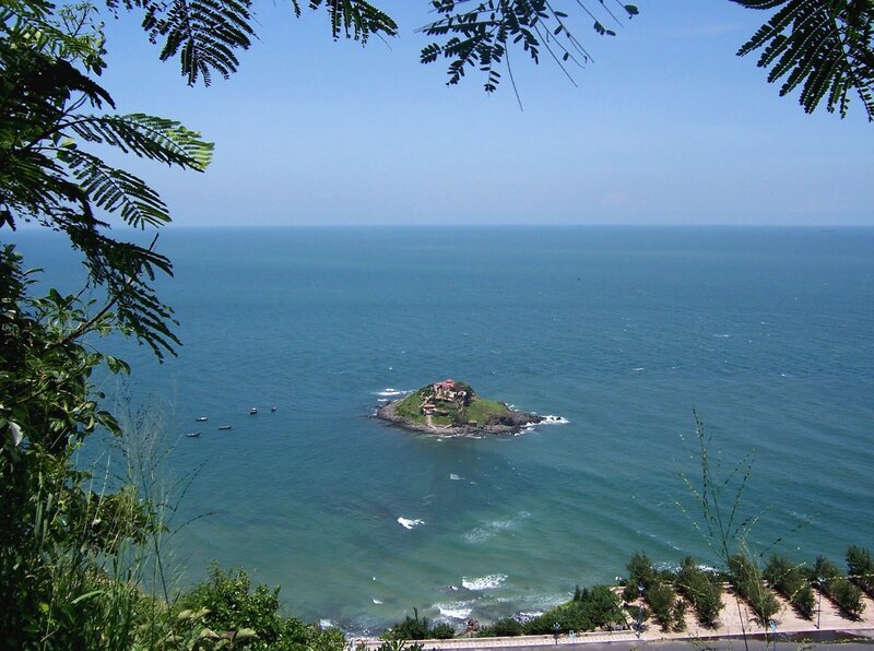 Small Island in Ocean