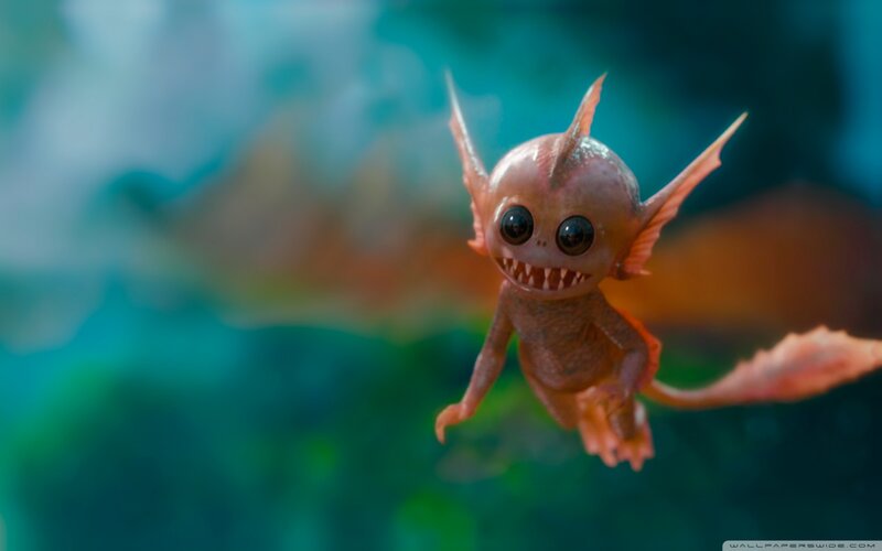 Small Pink Sea Creature