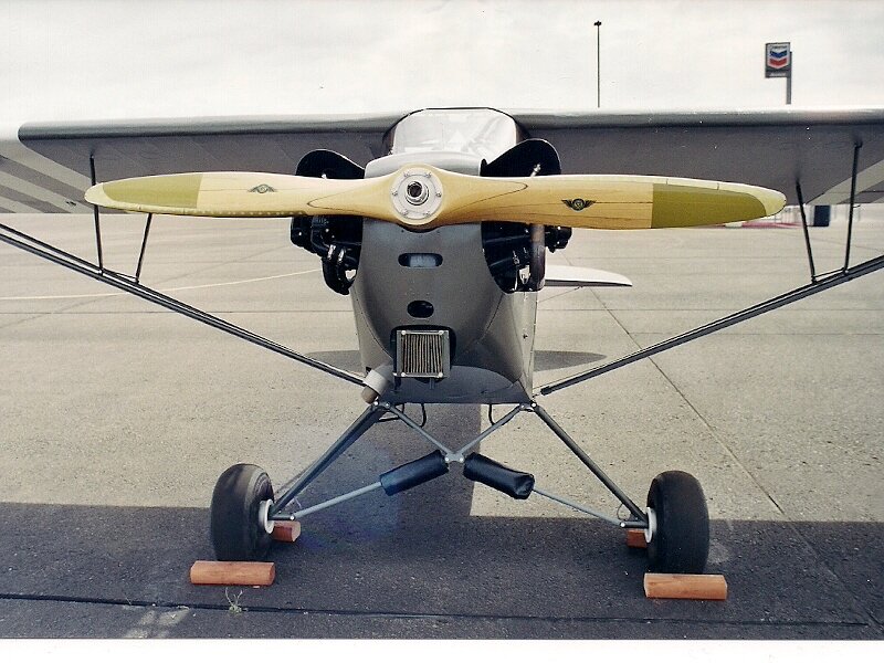 Small Propeller Airplane