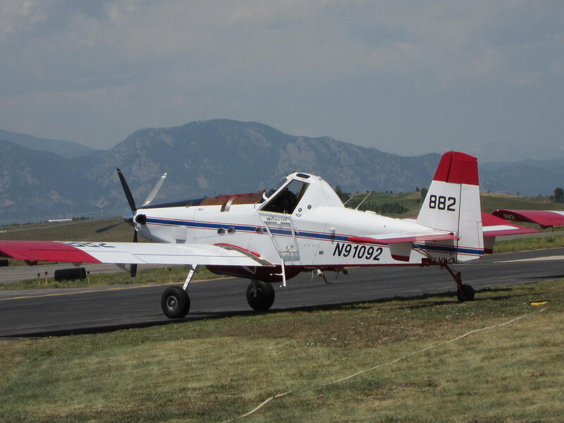Small Propeller Airplane — White