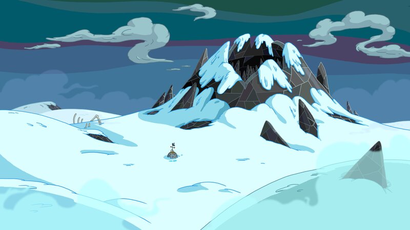 Small Robot in Snow