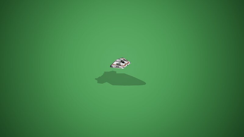 Small Spaceship Model
