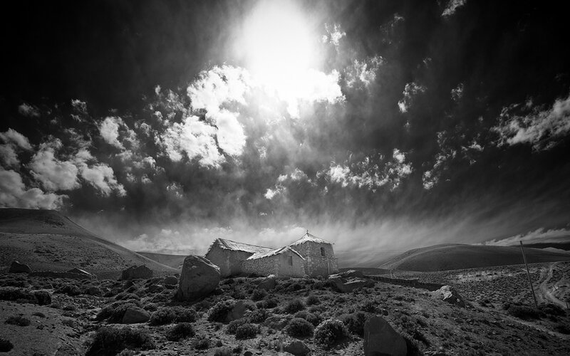 Small Stone Chapel — Black