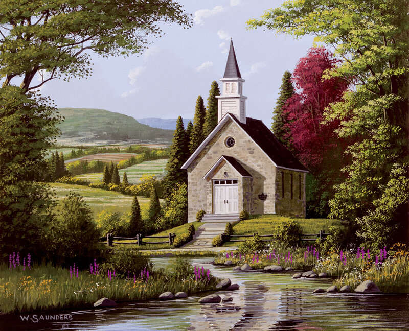 Small Stone Chapel — Green