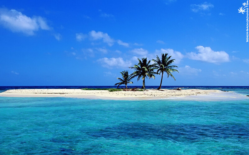 Small Tropical Island