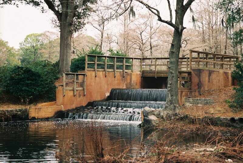 Small Waterfall Dam