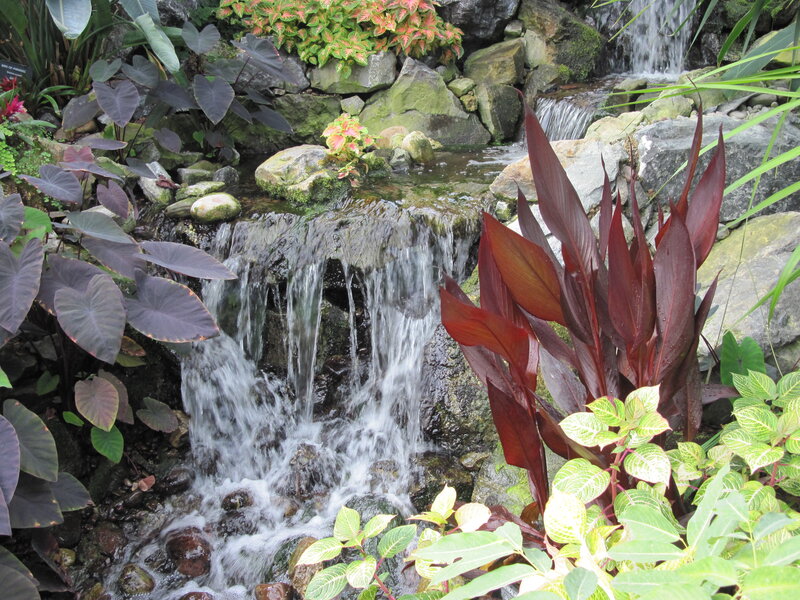 Small Waterfall Garden
