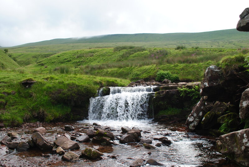 Small Waterfall in Valley