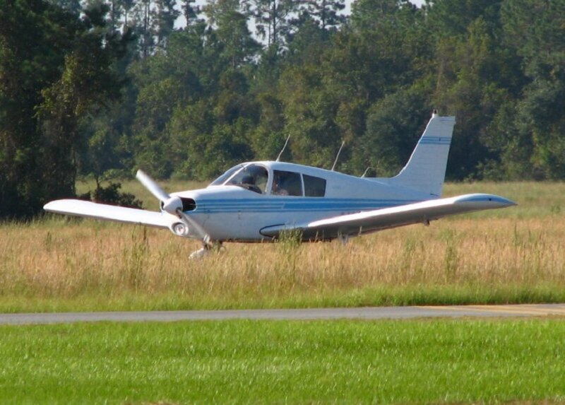 Small White Airplane