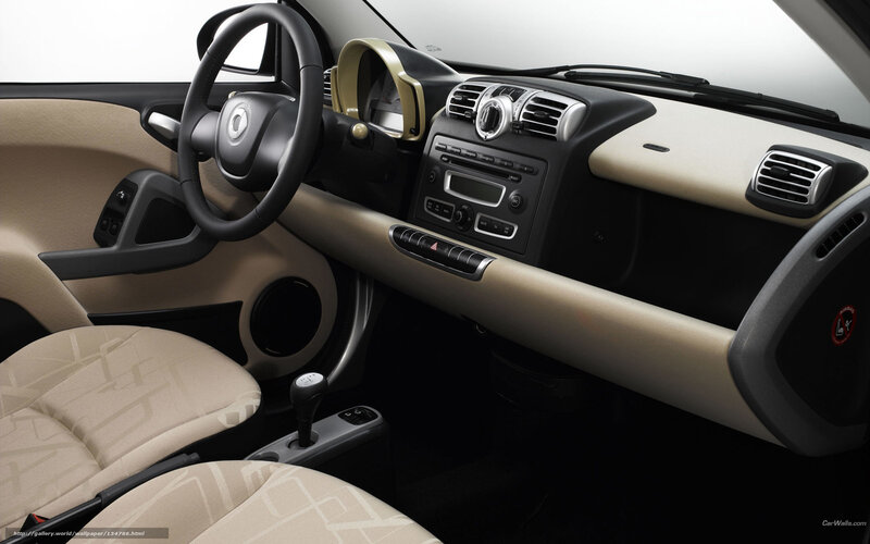 Smart car interior dashboard