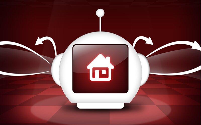 smart home robot icon
