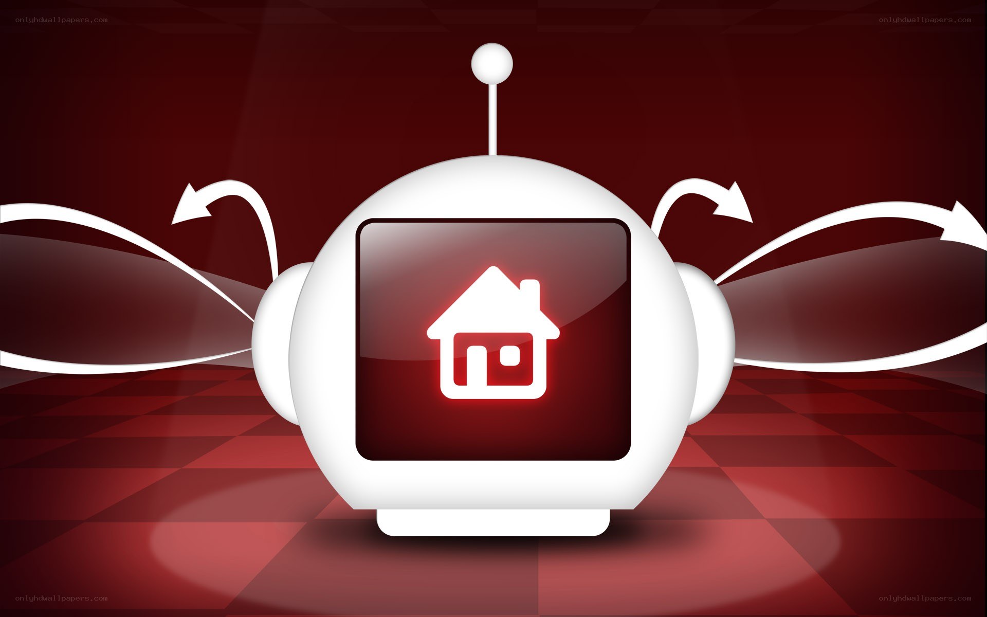 smart home robot icon