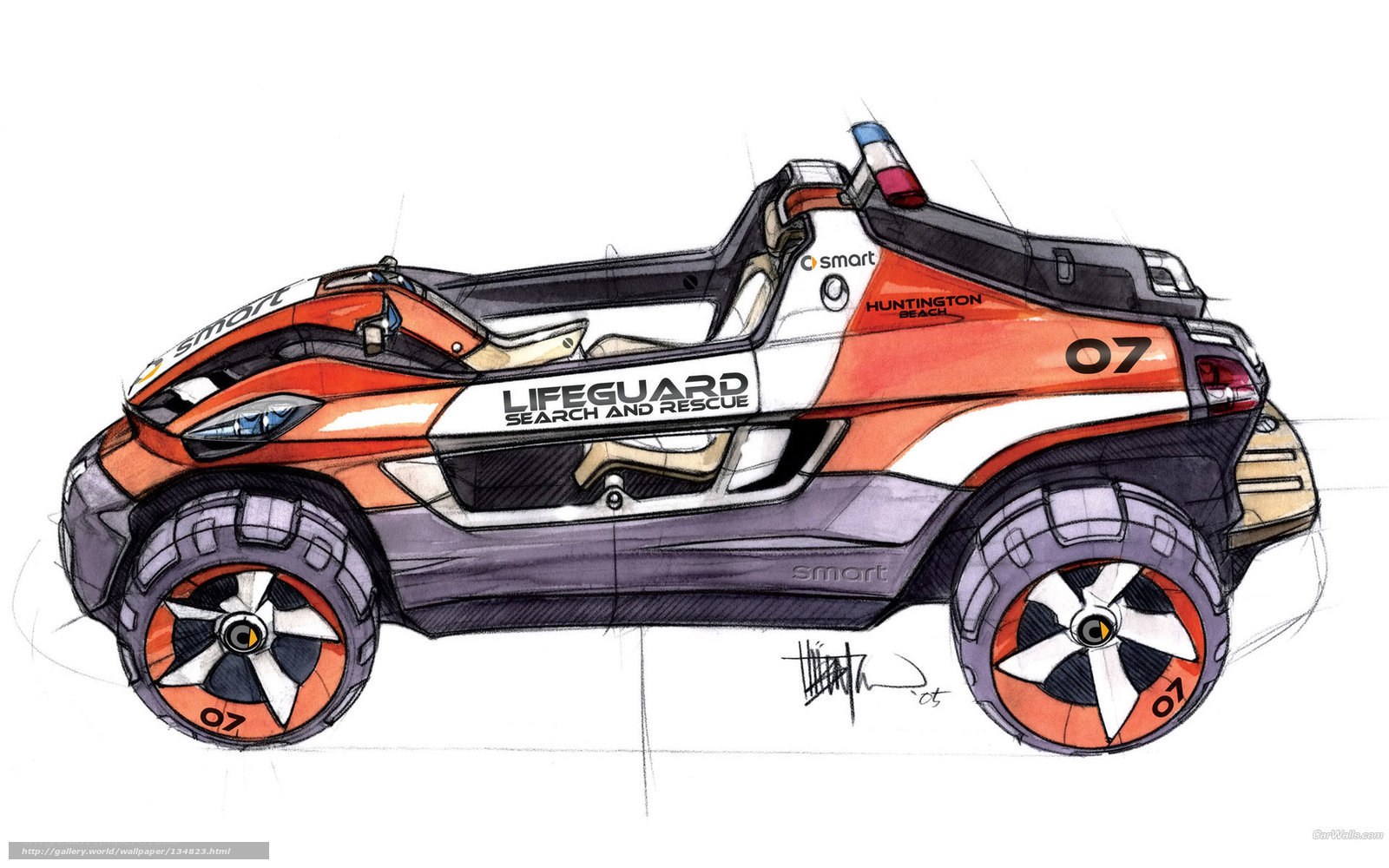 Smart Lifeguard Rescue Vehicle