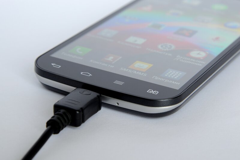 smartphone charging cable