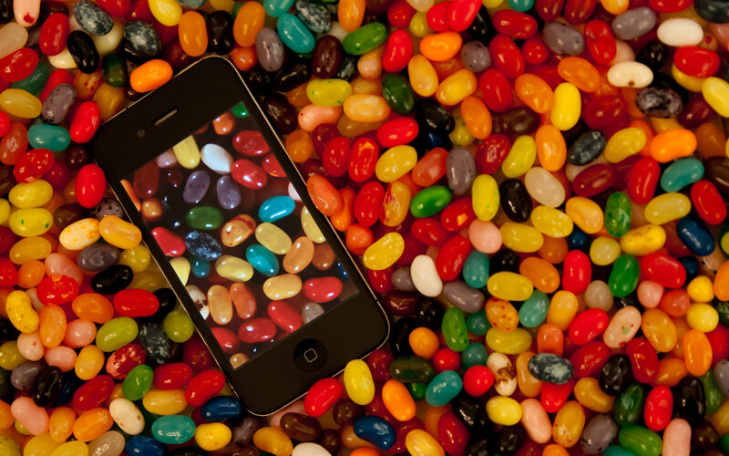 Smartphone on Jelly Beans