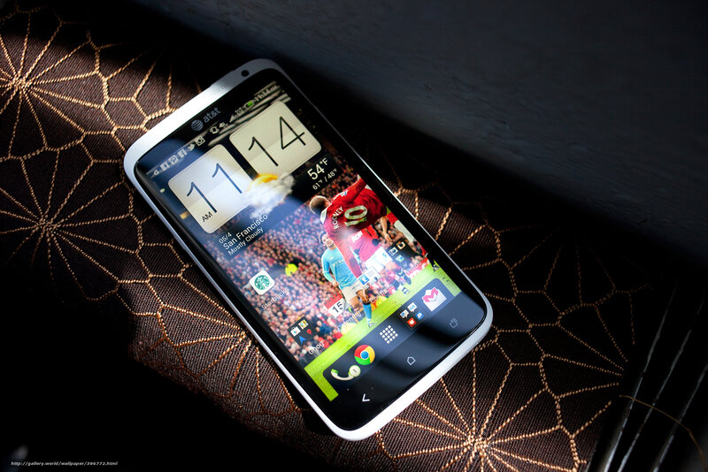 smartphone on patterned fabric