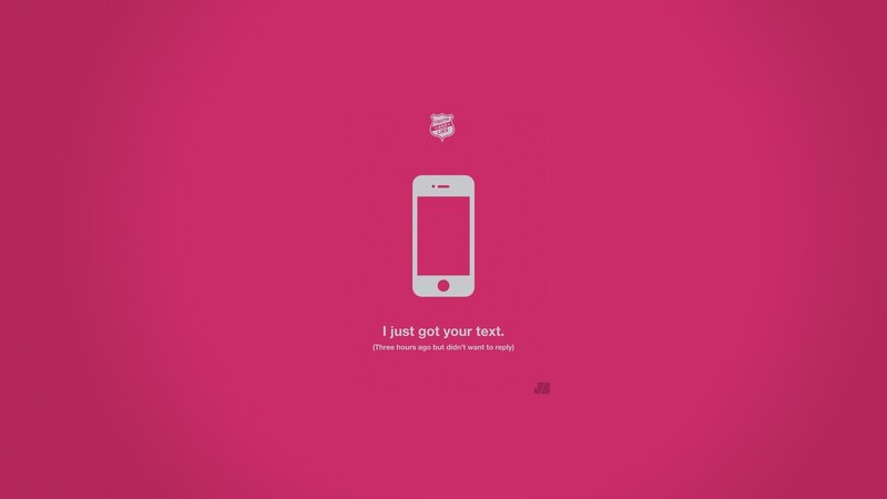 Smartphone on Pink Background