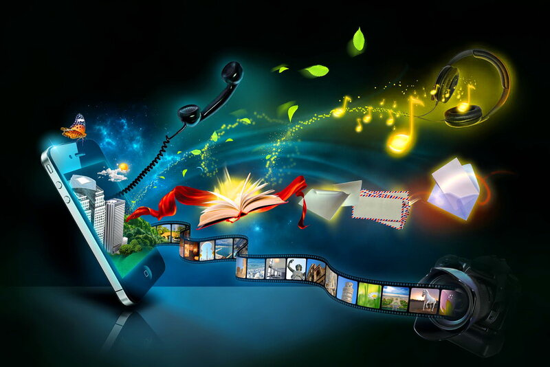 Smartphone with Digital Media