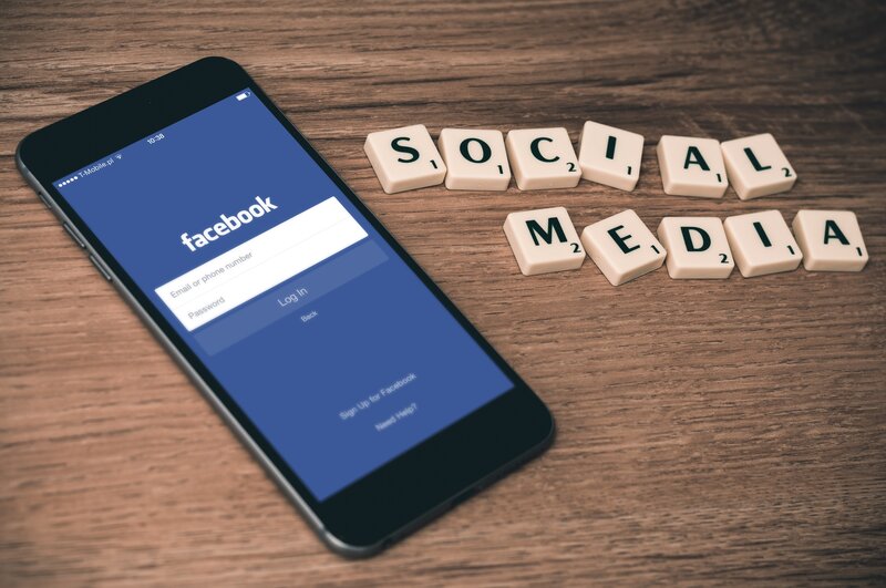Smartphone with Facebook App