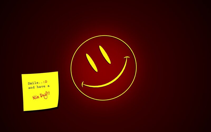 Smile and have a nice day