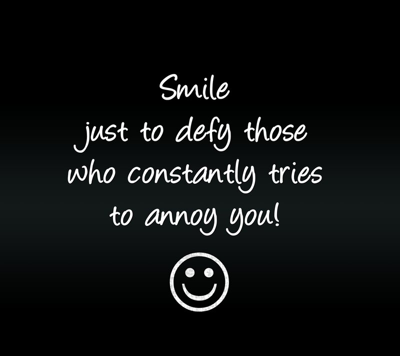 Smile Emoji with Text