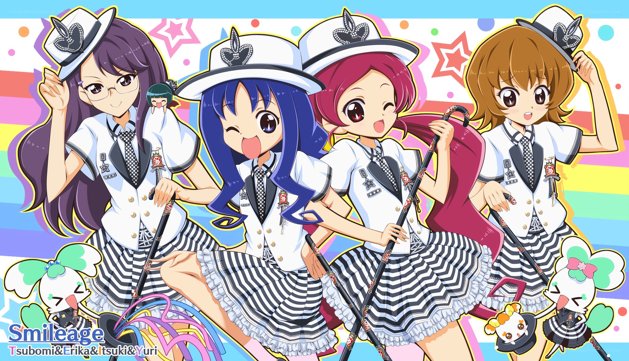 Smileage members in uniform