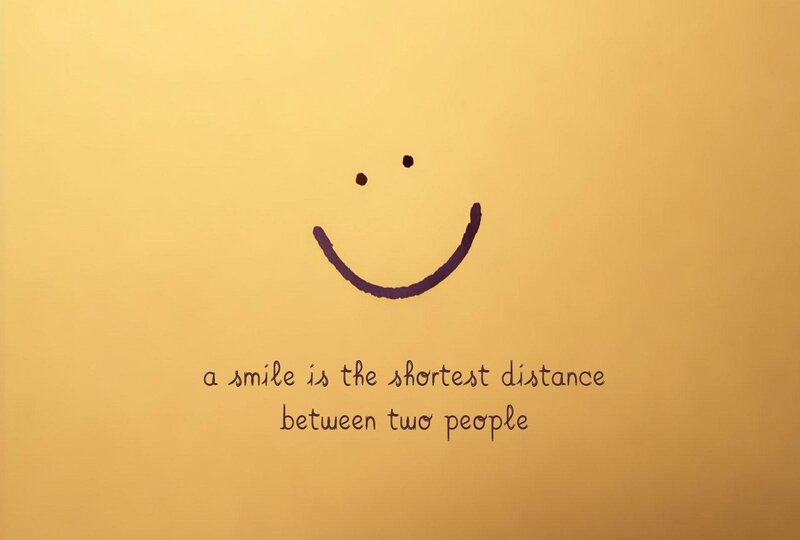 Smiley Face Drawing — Yellow, Positive