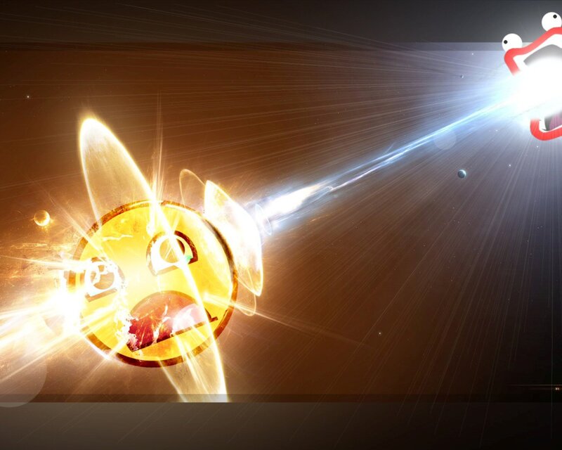 Smiley face explosion