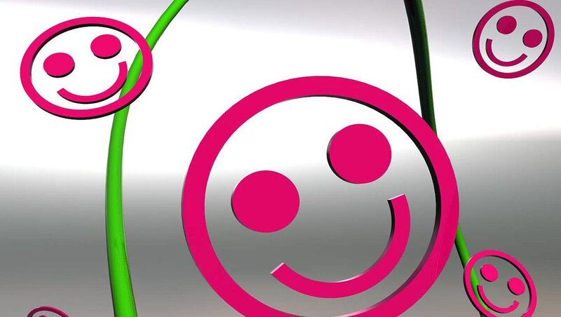 Smiley face flowers