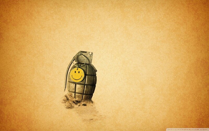 Smiley-face Grenade