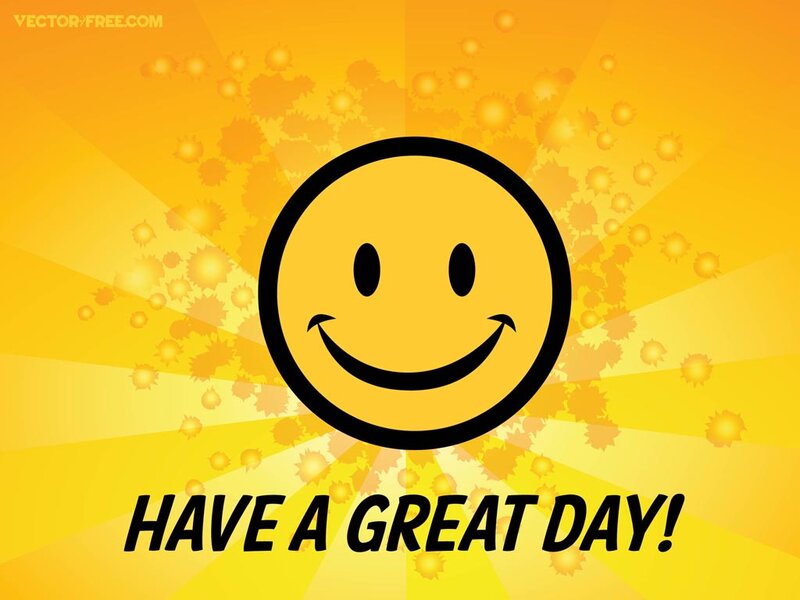 Smiley Face Icon — Yellow, Cheerful
