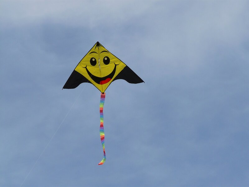 Smiley Face Kite