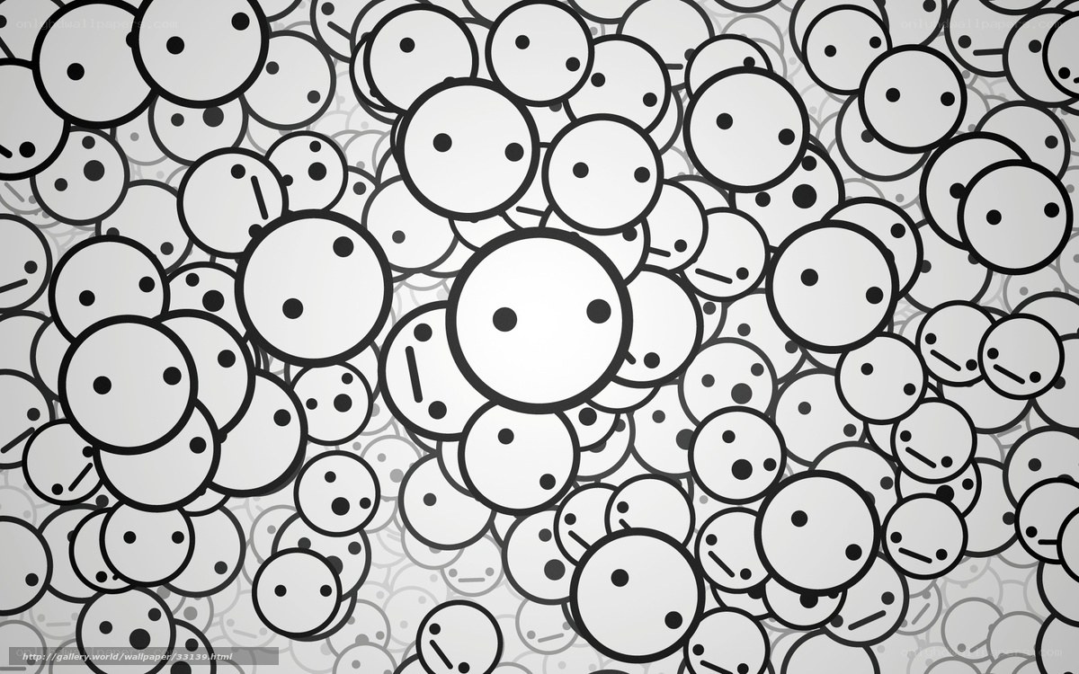 smiley face pattern wallpaper