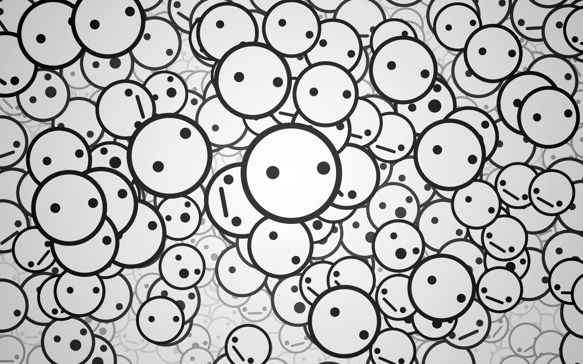 smiley face pattern