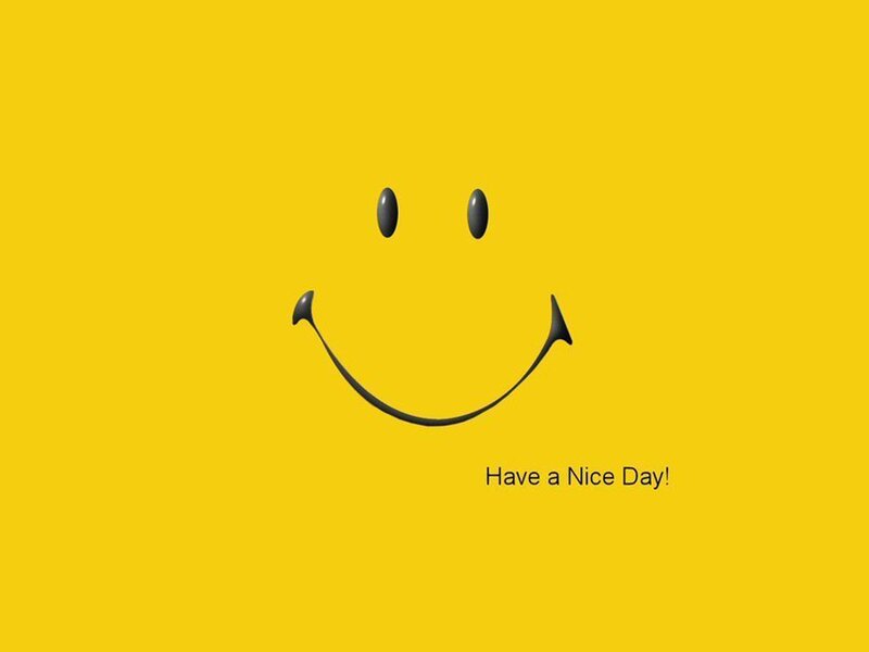 Smiley Face — Yellow, Cheerful