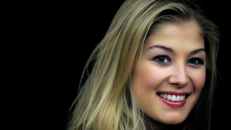 smiling blonde woman