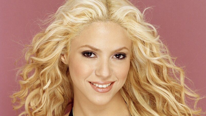 smiling blonde woman portrait