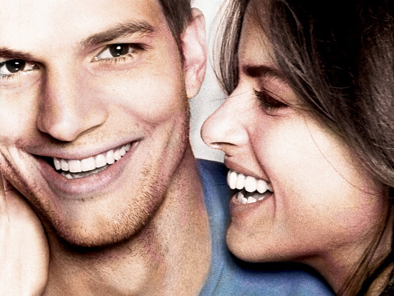 smiling couple close-up