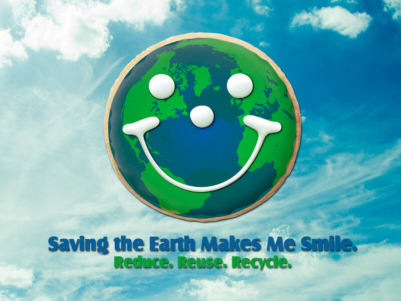 Smiling Earth Cookie