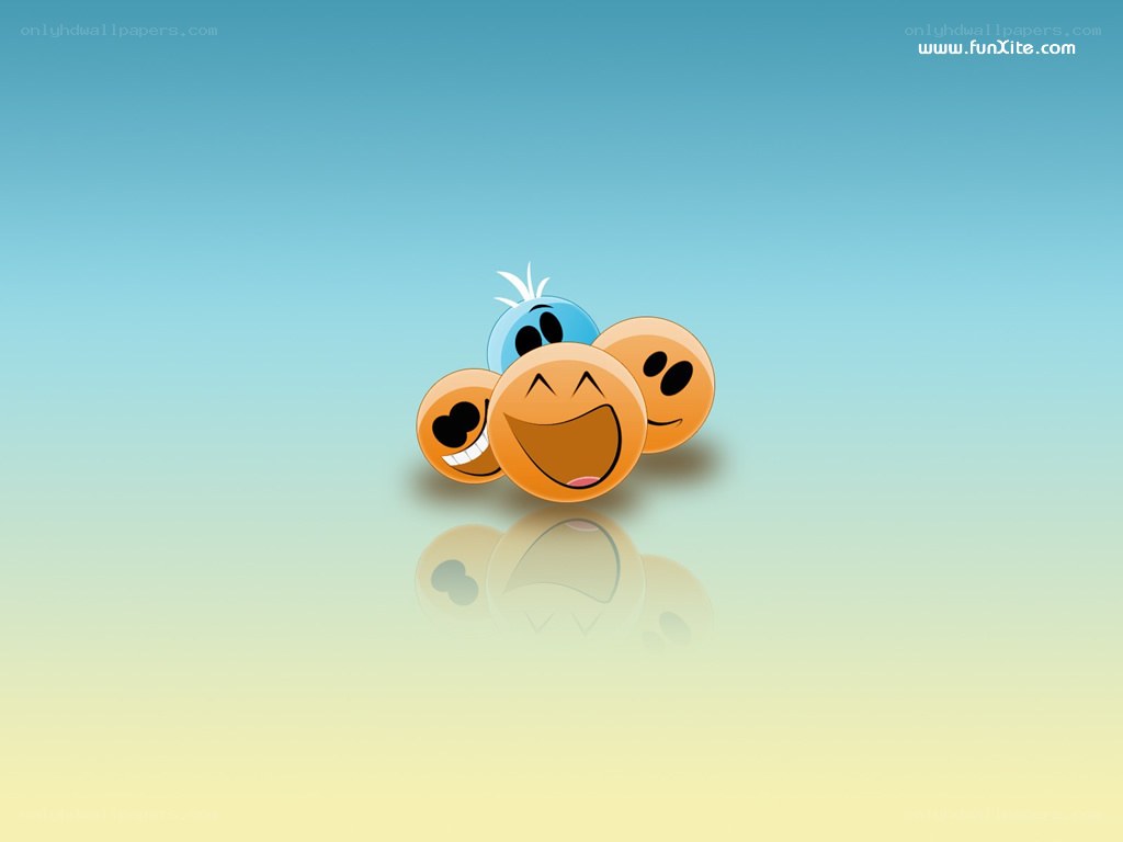 Smiling emoji characters