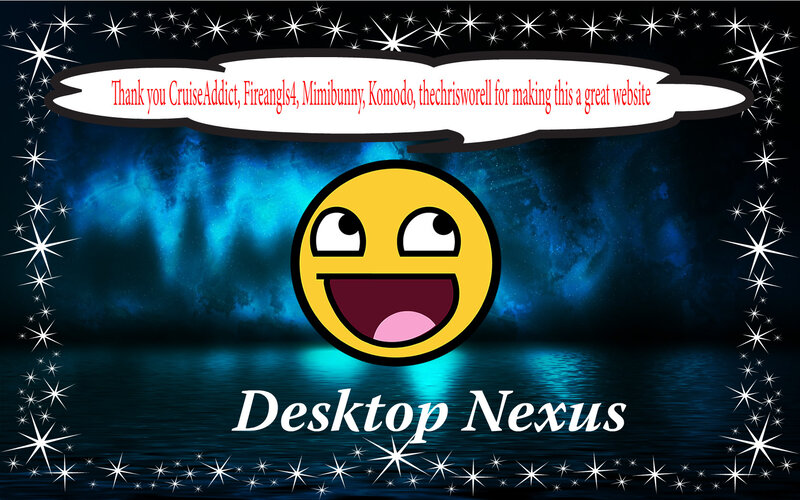 Smiling Emoji Face — Blue, Celestial