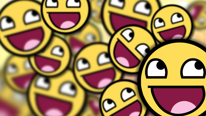 smiling emoji pattern
