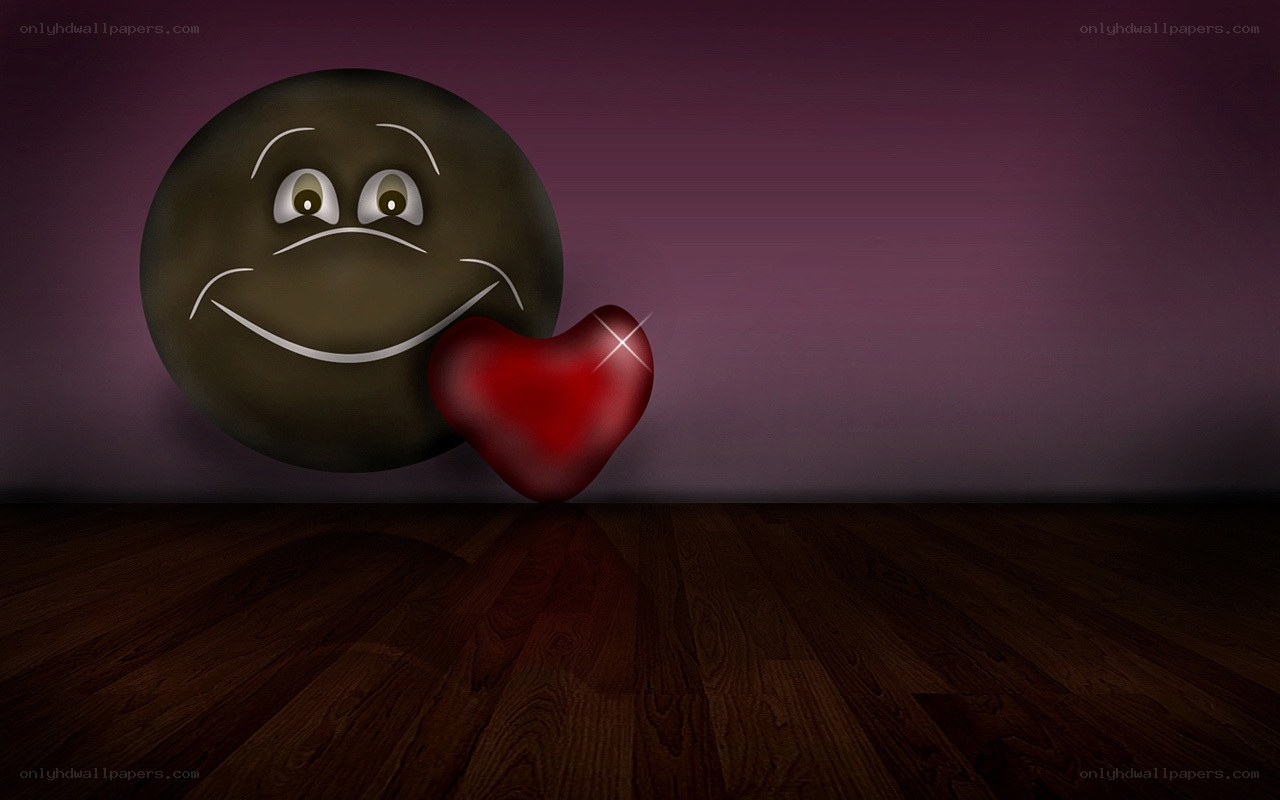 smiling emoji with heart