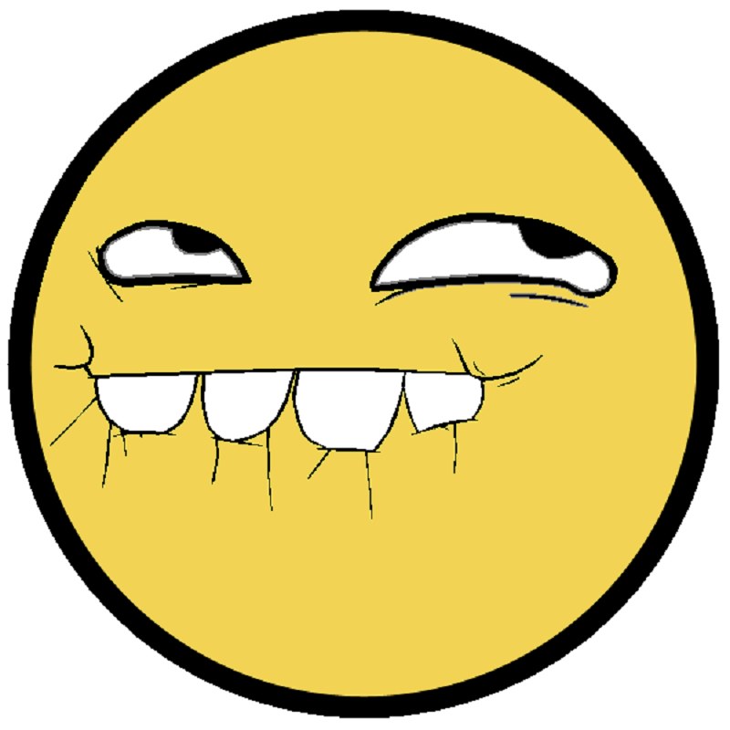 smiling emoji with squinting eyes