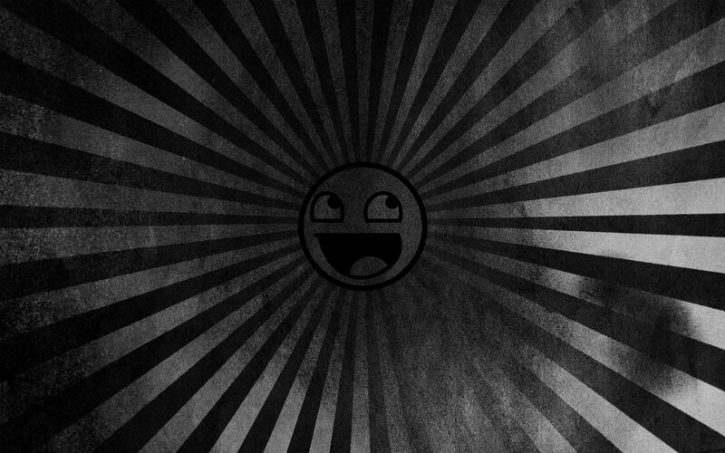 Smiling Face Emoji — Black