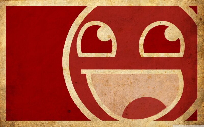 Smiling Face Emoji — Red