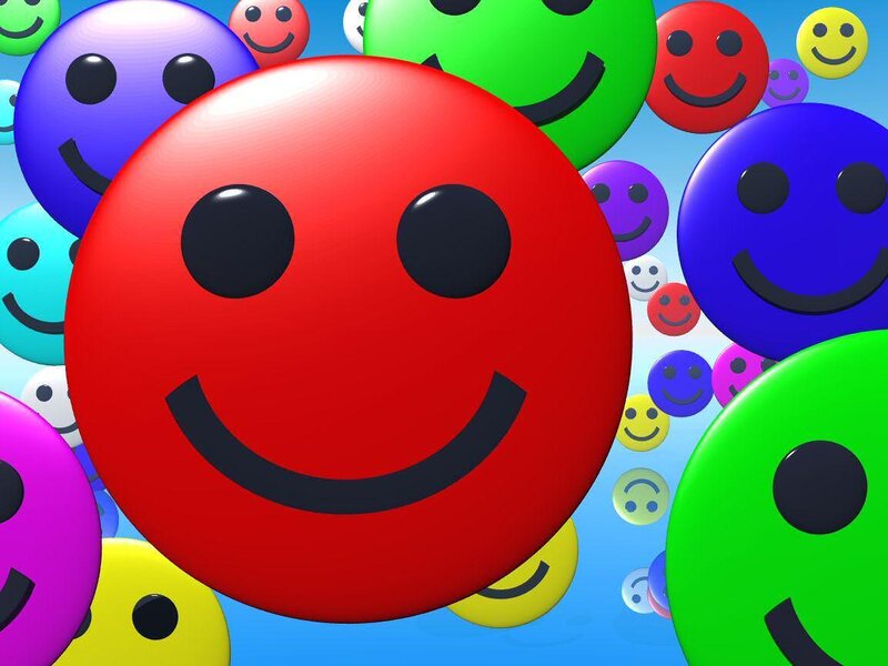 Smiling Face Emojis — Red