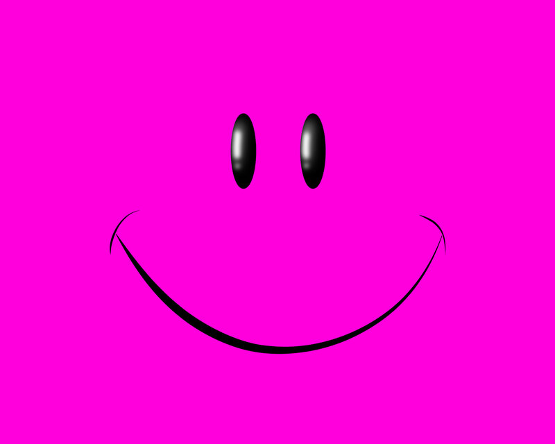 Smiling Face — Magenta