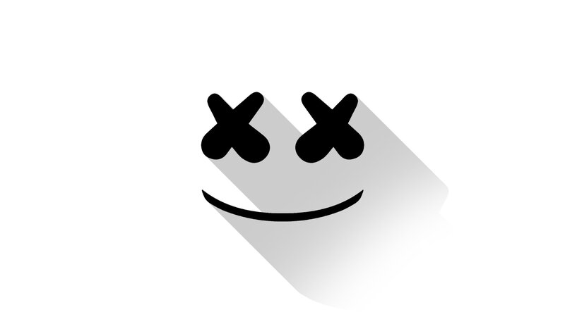Smiling Face with X Eyes — Black